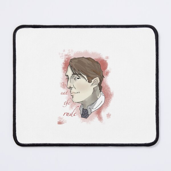 Item preview, Hannibal Eat The Rude sticker  designed and sold by alreadyhalfded.