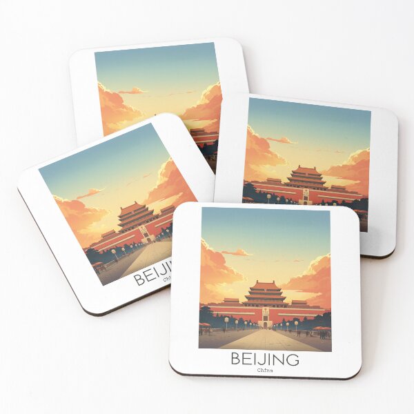 Item preview, A Vintage Travel Illustration of Beijing - China designed and sold by GoodOldVintage.