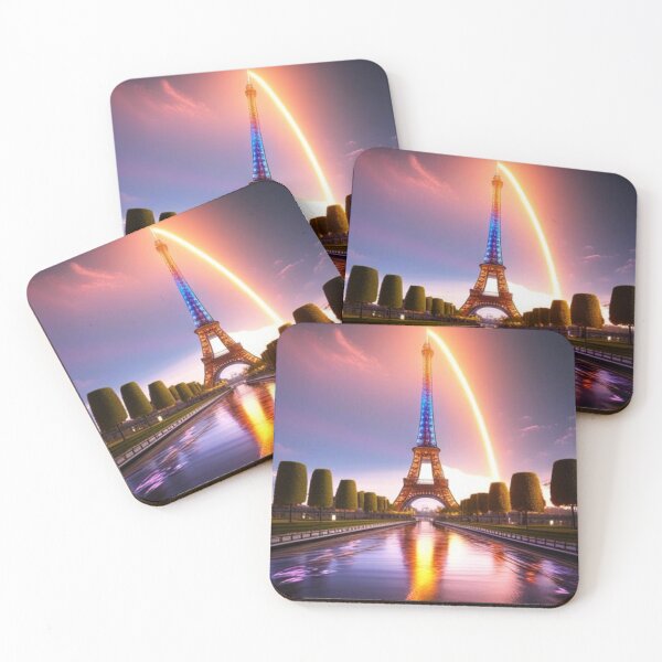 Item preview, Paris Eiffel Tower with Electrical Lightning Bolt designed and sold by JackFreestone.