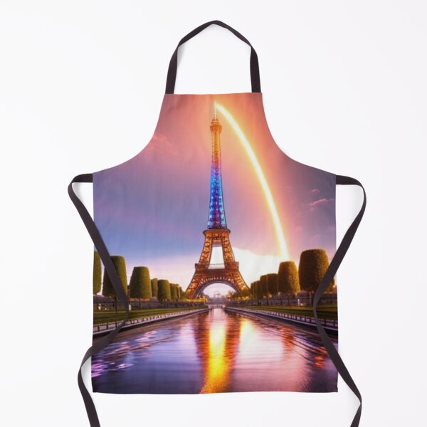 Item preview, Paris Eiffel Tower with Electrical Lightning Bolt designed and sold by JackFreestone.