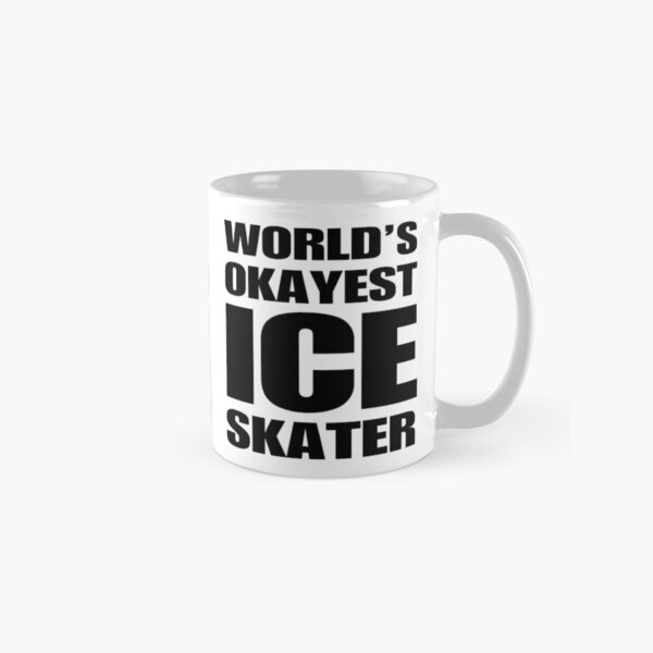 Item preview, Funny World's Okayest Ice Skater Coffee Mugs designed and sold by christianadams.