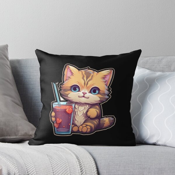 Item preview, Coffee cat, Meowsterpiece a cat and coffee,  Cute little kawaii cat with book and coffee, cats and coffee, coffee lover, coffee addict designed and sold by Mateusz Majcherek.