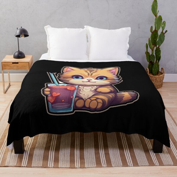 Item preview, Coffee cat, Meowsterpiece a cat and coffee, Cute little kawaii cat with book and coffee, cats and coffee, coffee lover, coffee addict designed and sold by Mateusz Majcherek.