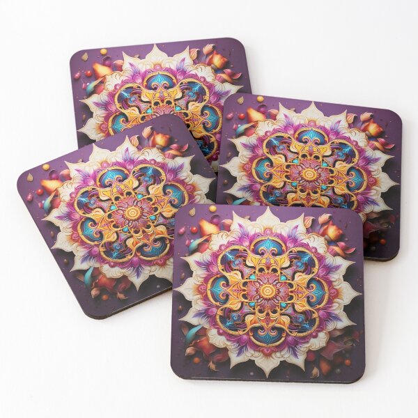 Item preview, Mandala meditation art 008 designed and sold by Taninut-Shop.