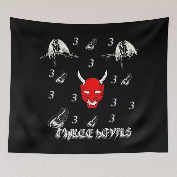 Item preview, THREE DEVILS designed and sold by Otherblackmagic.