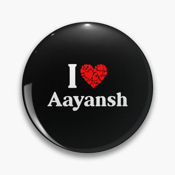 Item preview, Aayansh Heart - I Love Aayansh designed and sold by MiraclePitts.