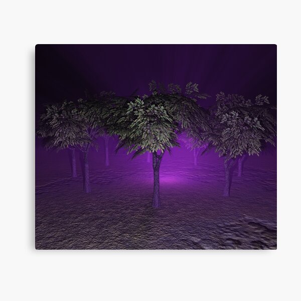 A Circle of Trees Canvas Print