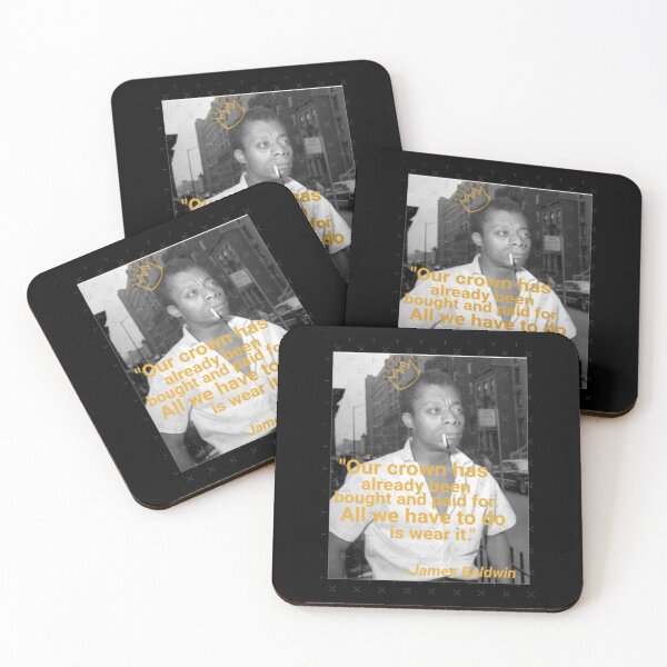 Item preview, James Baldwin     (4) designed and sold by ColonGenerosit.