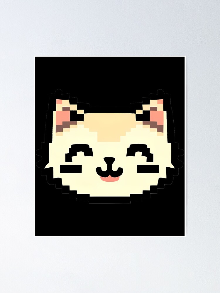 Cute Cat Pixel Art