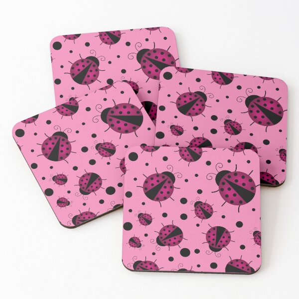 Item preview, Pink Ladybug Pattern  designed and sold by By Aurora Sky.