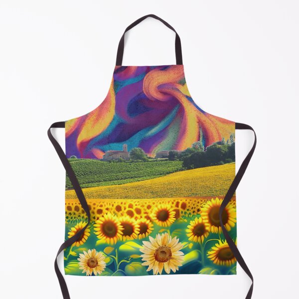 Item preview, Collage abstracto de girasol designed and sold by GasconyPassion.