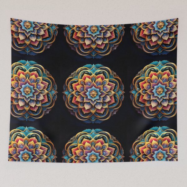 Item preview, Mandala meditation art 006 designed and sold by Taninut-Shop.