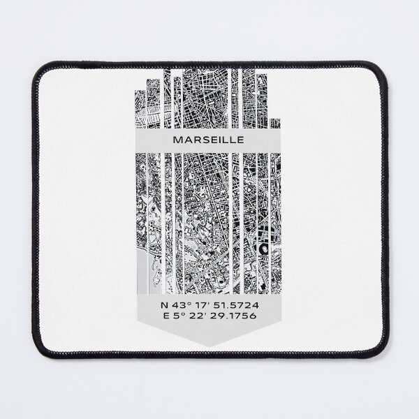Item preview, FRANCE Marseille - Latitude/Longitude designed and sold by ALLesROUNDER.