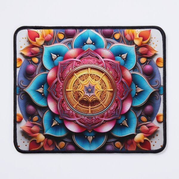Item preview, Mandala meditation art 001 designed and sold by Taninut-Shop.