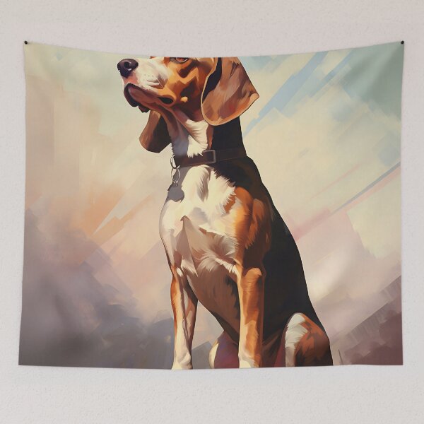 Item preview, Elegant Canine Charisma: The Beagle's Artistic Allure" designed and sold by samar2016.