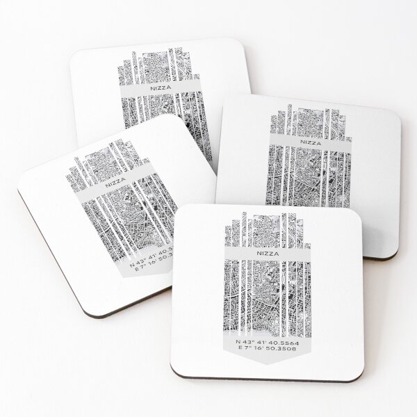 Item preview, FRANCE Nice - Latitude/Longitude designed and sold by ALLesROUNDER.