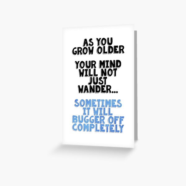 Funny Birthday Greeting Retirement Card Greeting Card