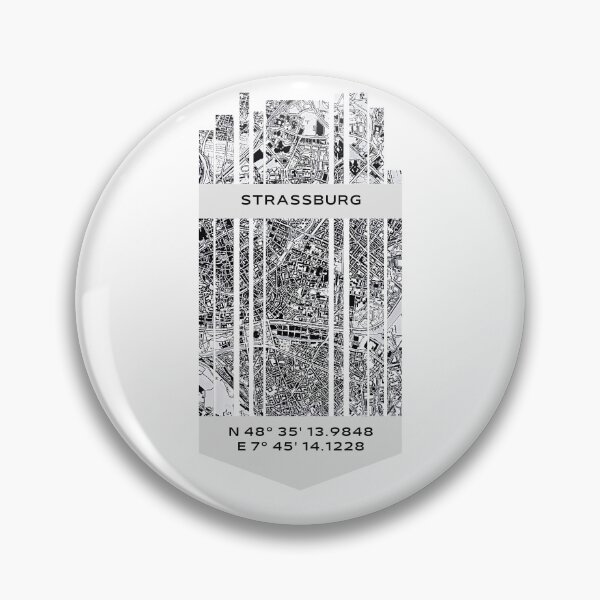 Item preview, FRANCE Strasbourg - Latitude/Longitude designed and sold by ALLesROUNDER.