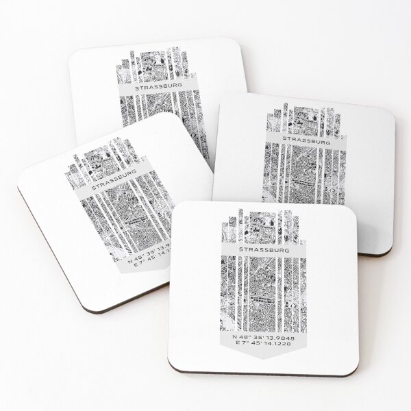 Item preview, FRANCE Strasbourg - Latitude/Longitude designed and sold by ALLesROUNDER.