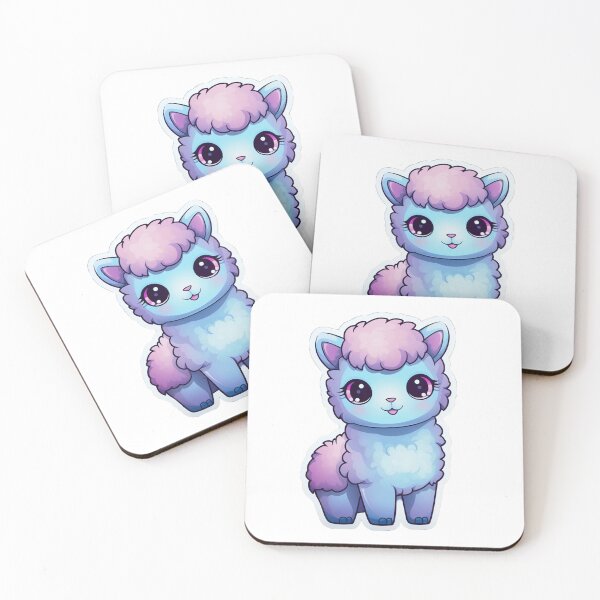 Item preview, Cute cartoon alpaca designed and sold by Stickermagician.