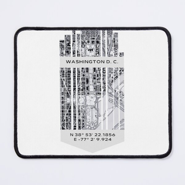 Item preview, AMERICA Washington D.C. - Latitude/Longitude designed and sold by ALLesROUNDER.