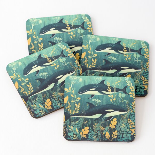 Item preview, Orcas in nature designed and sold by PawelNature.