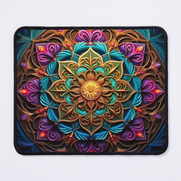 Item preview, Mandala meditation art 015 designed and sold by Taninut-Shop.