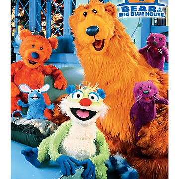 Oso en la gran casa azul Póster