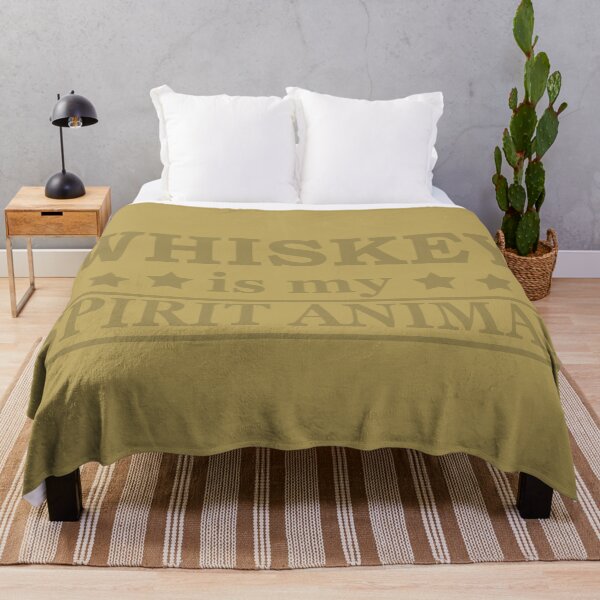 Item preview, Whiskey is my spirit animal funny drinking whisky quotes lover  designed and sold by Alexaltay.