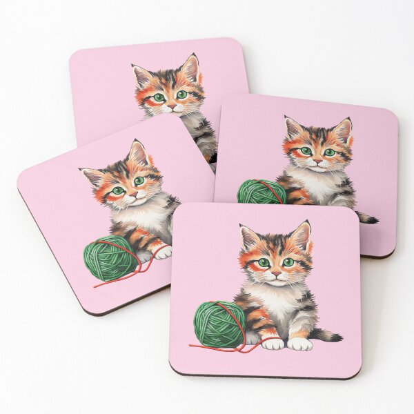 Item preview, Adorable Calico Cat Artistry Meets Crochet Yarn designed and sold by AlienSkinEyes.