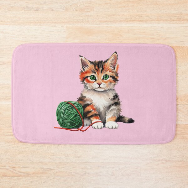 Item preview, Adorable Calico Cat Artistry Meets Crochet Yarn designed and sold by AlienSkinEyes.