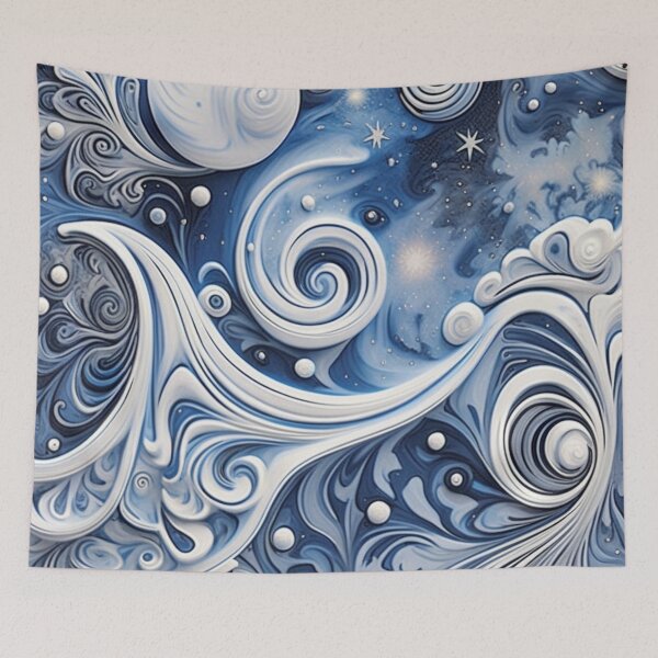Item preview, Abstract Space, Planets, Nebulas, Galaxies designed and sold by BirdsnStuff.