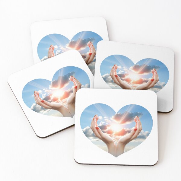 Item preview, Two hands show a heart in the sky designed and sold by abmkf.