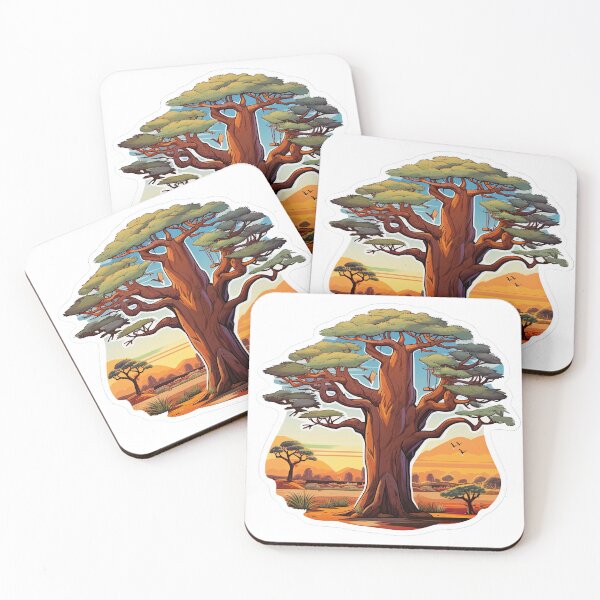Item preview, Tree with birds in the desert designed and sold by abmkf.
