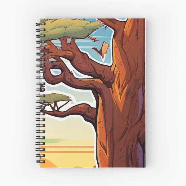 Item preview, Tree with birds in the desert designed and sold by abmkf.