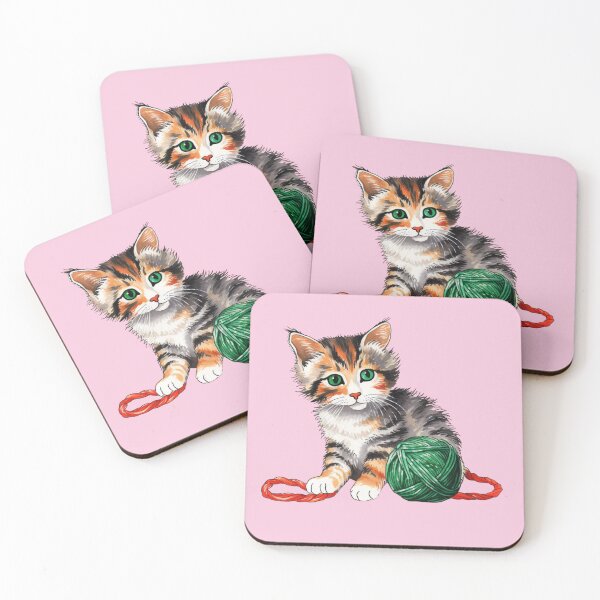 Item preview, Adorable Calico Cat Artistry Meets Crochet Yarn designed and sold by AlienSkinEyes.