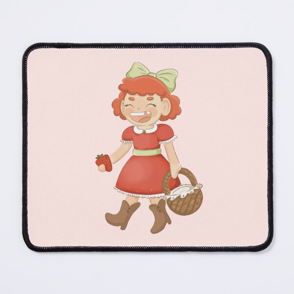 Item preview, Girl picking strawberries designed and sold by moonggi.