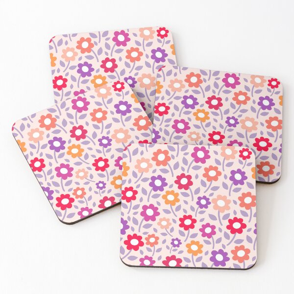 Item preview, Bright Daisy Floral Flowers Pattern designed and sold by Nicola-Rowe.