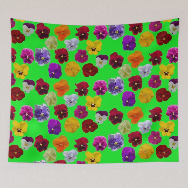Item preview, pansies in spring designed and sold by Debsgiftware Ward.