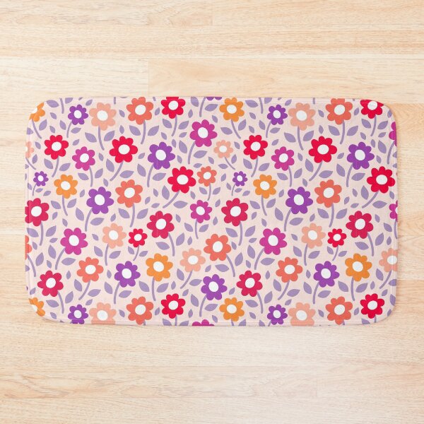 Item preview, Bright Daisy Floral Flowers Pattern designed and sold by Nicola-Rowe.