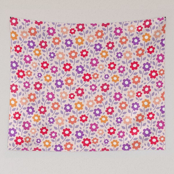 Item preview, Bright Daisy Floral Flowers Pattern designed and sold by Nicola-Rowe.