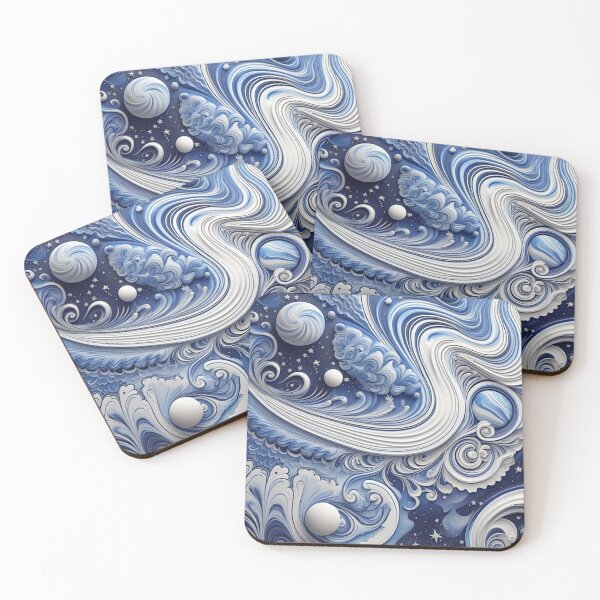 Item preview, Abstract Space, Planets, Nebulas, Galaxies designed and sold by BirdsnStuff.