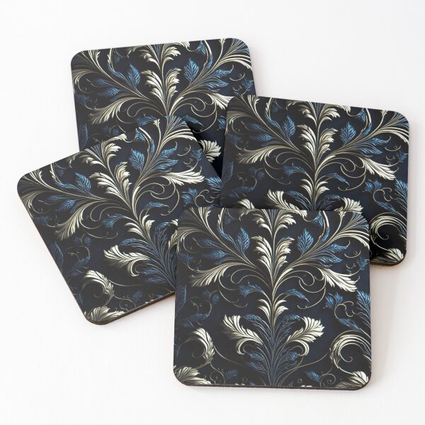 Item preview, Beautiful luxurious flower pattern designed and sold by AlfredSSikula.