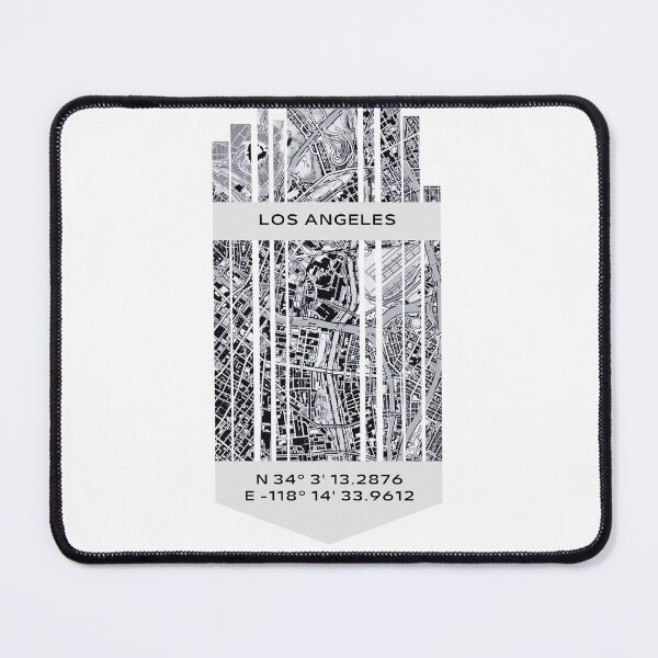Item preview, AMERICA Los Angeles, CA - Latitude/Longitude designed and sold by ALLesROUNDER.