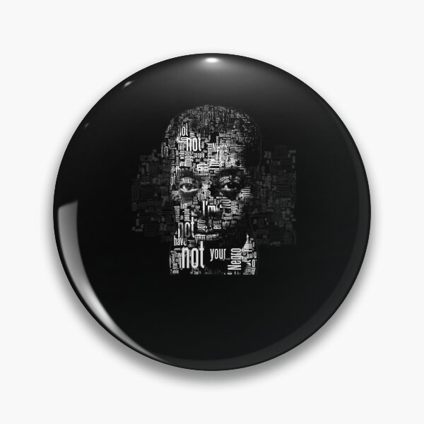 Item preview, Not Your Negro, text words, James Baldwin Quote designed and sold by StoreGavyn.