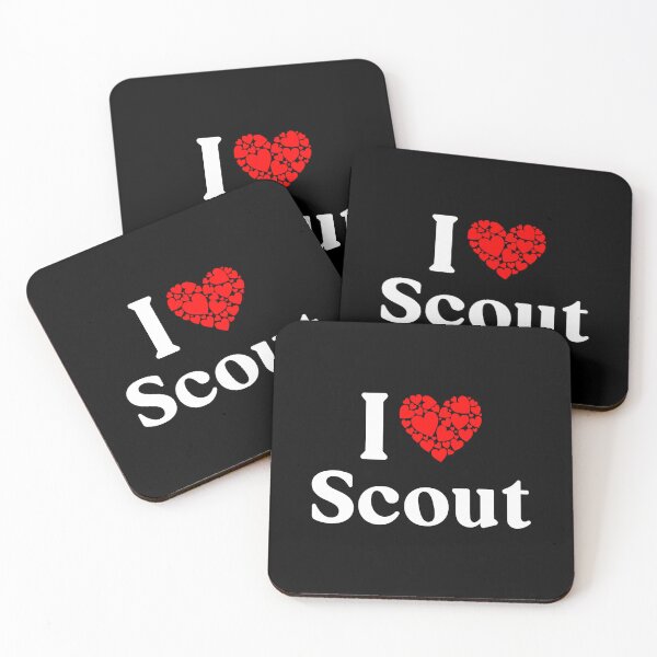 Item preview, Scout Heart - I Love Scout designed and sold by MiraclePitts.