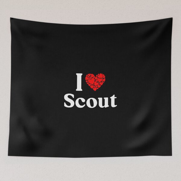 Item preview, Scout Heart - I Love Scout designed and sold by MiraclePitts.