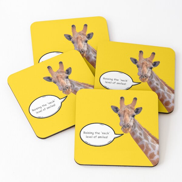 Item preview, Higher Level of Joy: Giraffe with an infectious smile designed and sold by byaz3.