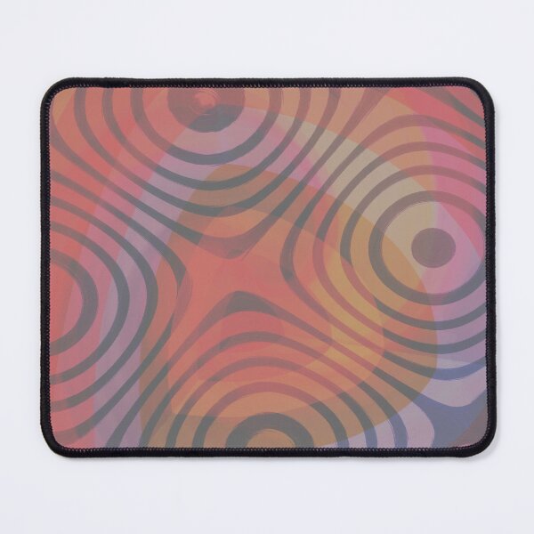 Item preview, Red and orange geometric pattern designed and sold by ViridisArt.