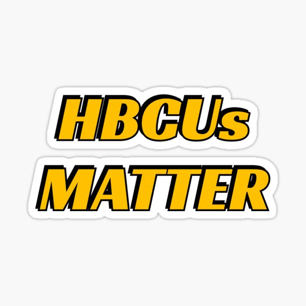 HBCU BOUND - future HBCU graduate Sticker